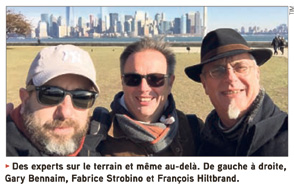Gary Bennaim, Fabrice Strobino, François Hiltbrand
